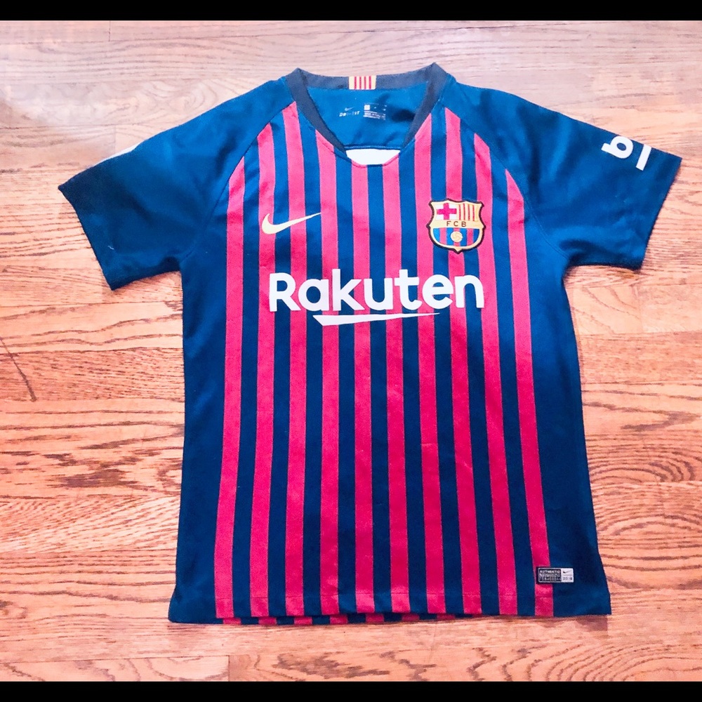 Nike dri fit lionel messi Barcelona Jersey